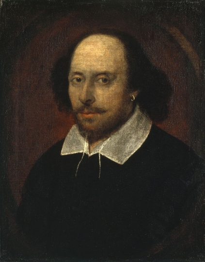 Портрет Вільяма Шекспіра - перший твір, подароване Національній портретній галереї в 1856 році з нагоди її заснування, за весь цей час майже не покидав її стін