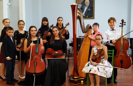 Звітний концерт відділу струнно-смичкових інструментів Донецької республіканської спеціалізованої музичної школи-інтернату для обдарованих дітей