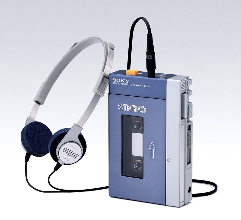 Перший Walkman, TPS-L2, випущений в 1979 році