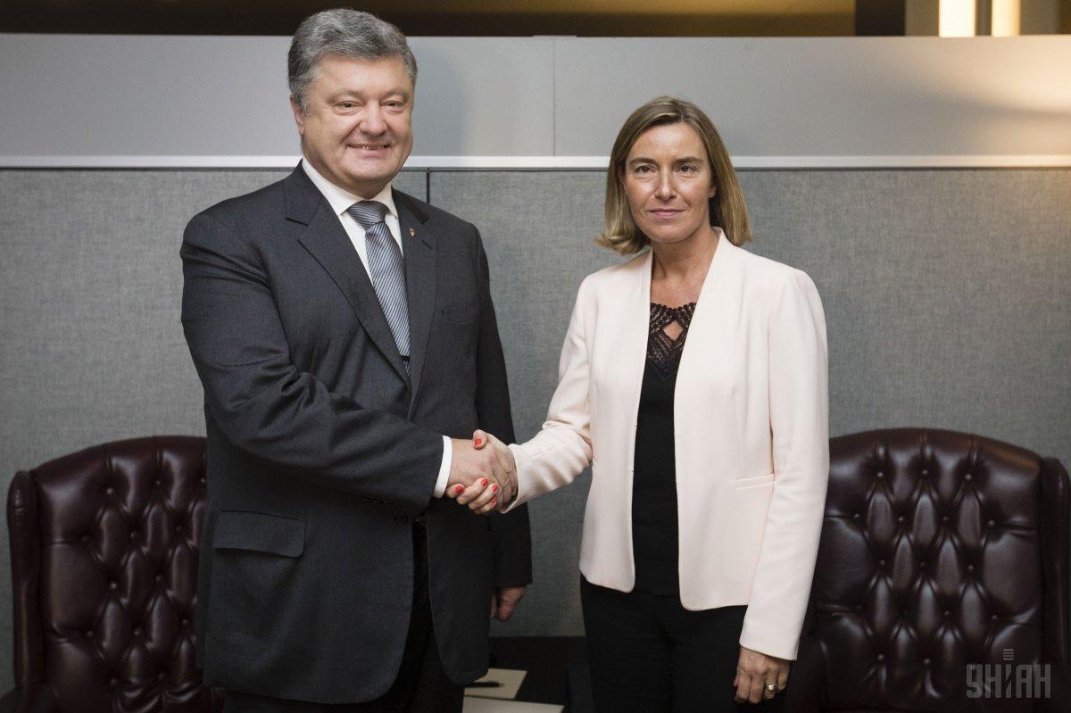 Представниця ЄС з питань зовнішньої політики Федеріка Могеріні вперше за останні два роки відвідає Київ
