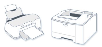 Струменеві принтери популярні для домашнього використання