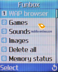 В даному розділі знаходиться WAP-браузер версії 2